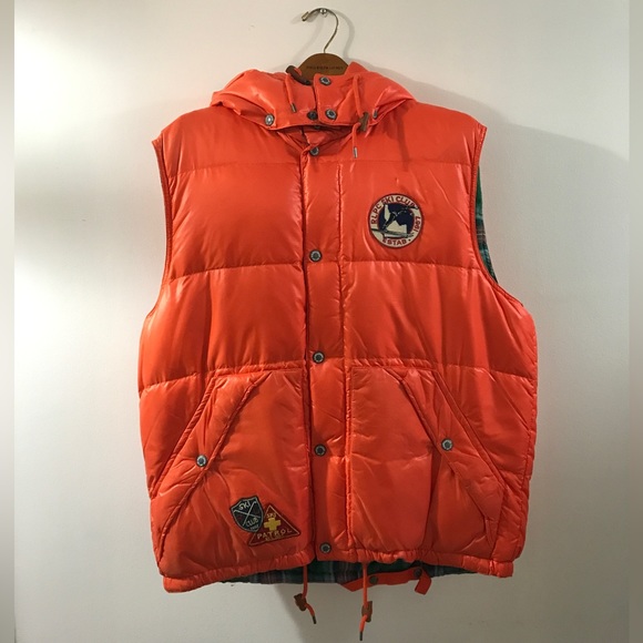 Vintage Polo Ralph Lauren Rlpc Ski Club Down Filled Puffer Vest - Picture 1 of 9